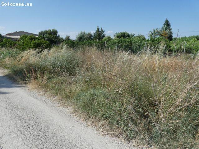 Terreno urbanizable en Alguazas, 1000 m. superficie parcela.