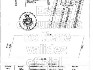 Terreno urbanizado en venta $1,000m2 privada Campo Bravo Mérida 4