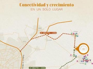 Terreno urbanizado en venta en Fraccionamiento con amenidades en Tixkokob