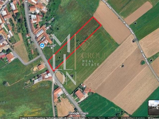 Terreno Urbanizável c/2042m2 Area Total+17m frente Ouca Vagos Aveiro