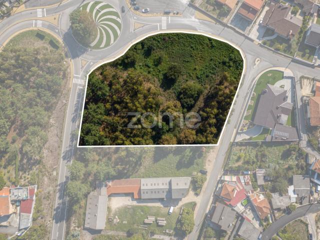 Terreno urbanizável com 6.968 m² em Oliveira de Azeméis