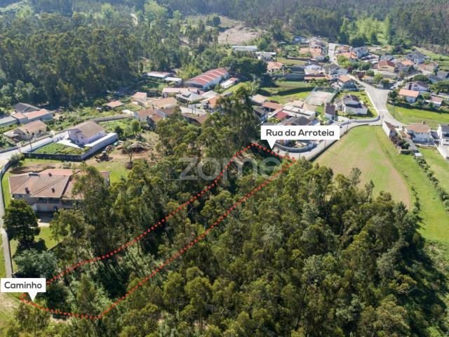 Terreno urbanizável em Caldas de São Jorge Santa Maria da Feira