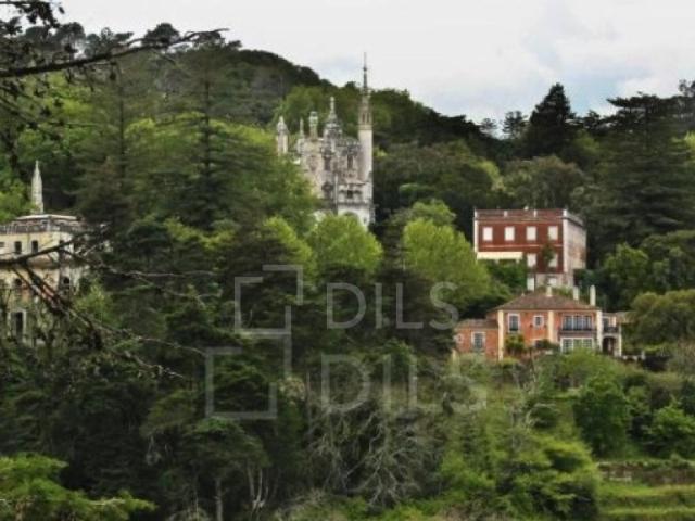 Terreno urbano 3066 m², com ruína centenária e vista monumentos, em Sintra