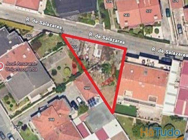 Terreno Urbano 375 m² com PIP Aprovado para Prédio Multifamiliar ? Porto | 26084079070