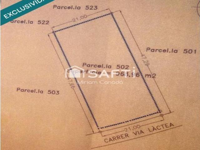 Terreno urbano al mejor precio y orientación