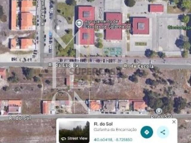 Terreno urbano com 21,9m de frente na Gafanha da Encarnação com 342m2
