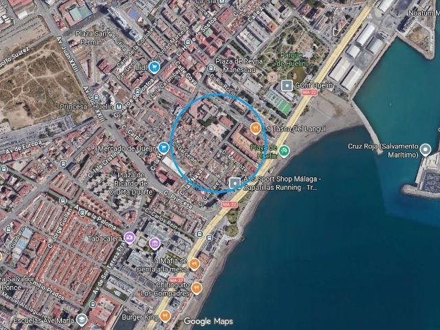 Terreno Urbano con Proyecto aprobado de Casa de obra nueva en construcción en Huelin a 5 minutos del mar