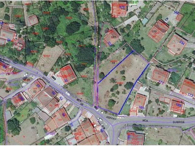 Terreno urbano edificable de 1.285 m2 con vistas en Lavadores, Vigo