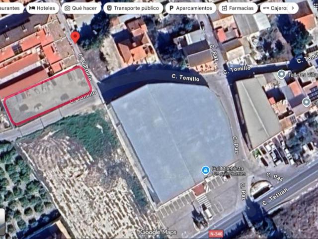 Terreno Urbano en La Aparecida, Orihuela – 1.126 m2 – Excelente Ubicación