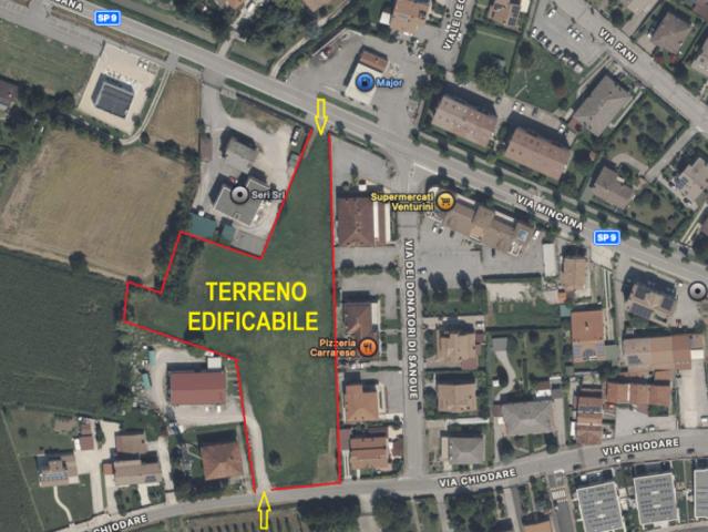 Terreno urbano in Vendita a Due Carrare