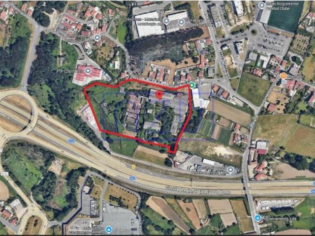 Terreno urbano para construção em Nogueira Maia Maia Jardim
