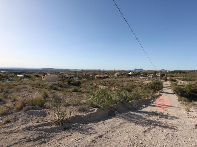 Terreno, Valle del Sol El Portel, Alicante / Alacant
