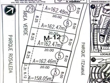 Terreno 162 m2 en Senderos Norte Ciudad Mayakoba