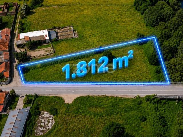 Terreno | 1812 m2 | Viabilidade construção Moradia |