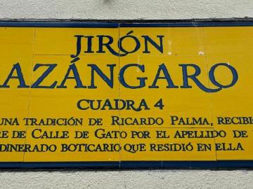 TERRENO 1,100 M2 / JR AZANGARO CON JR SANTA ROSA / PARAMETROS CZ