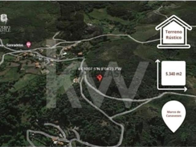 Terreno 3507 em Marco de Canaveses com 5340m2, localizado em Soalhães