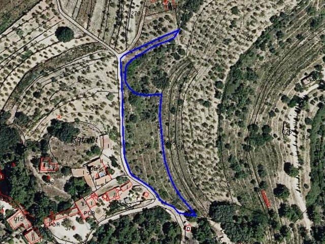 Terreno/Finca Rústica en venta en Tárbena, Alicante Costa Blanca