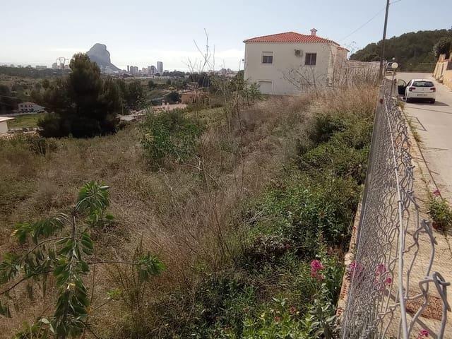Terreno/Finca Rústica en venta en Calpe / Calp, Alicante Costa Blanca