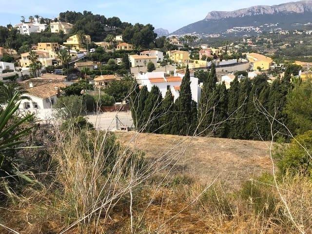 Terreno/Finca Rústica en venta en Calpe / Calp, Alicante Costa Blanca
