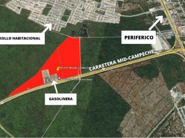 Terrenos comerciales sobre carretera Mérida Campeche, Pueblo Ticimul