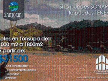 Terrenos de venta en Esmeraldas Tonsupa