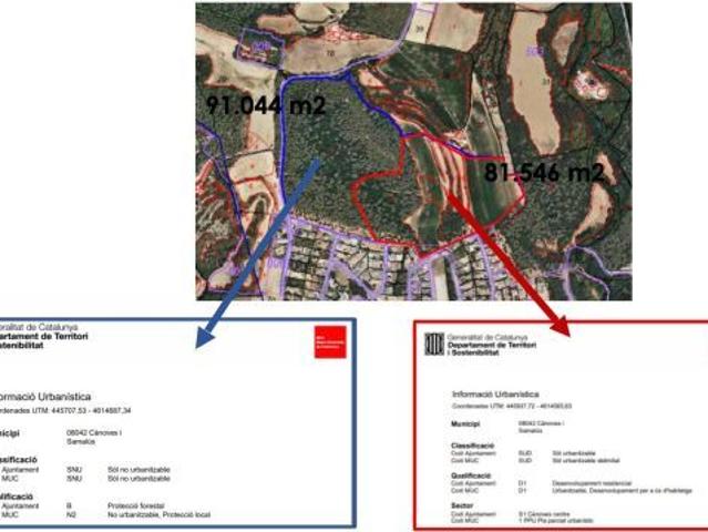 TERRENOS EN VENTA CANOVES I SAMALUS BARCELONA