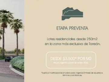 TERRENOS EN VENTA PARAMO TORREON COAHUILA