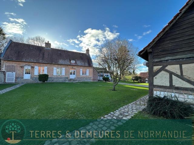 Terres et Demeures de Normandie vous propose cette magnifique ma
