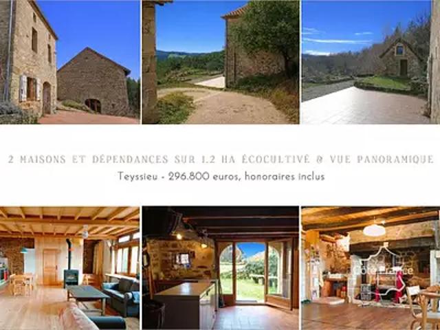 Teyssieu 46190 Achat / Vente maison 6 pièces t6 jardin terrasse