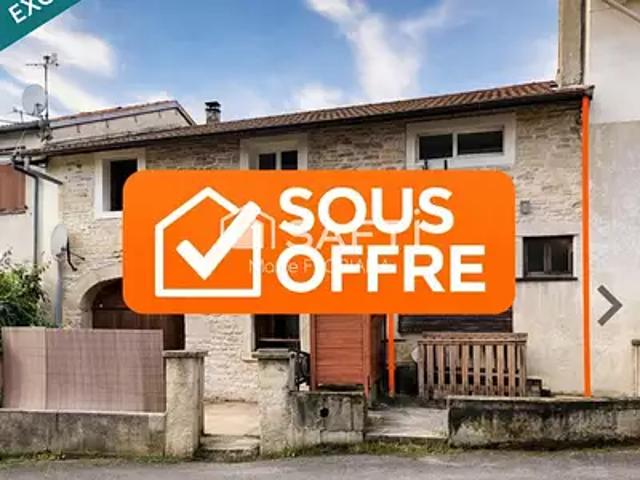 Thoirette Coisia 39240 Achat / Vente maison 3 pièces t3