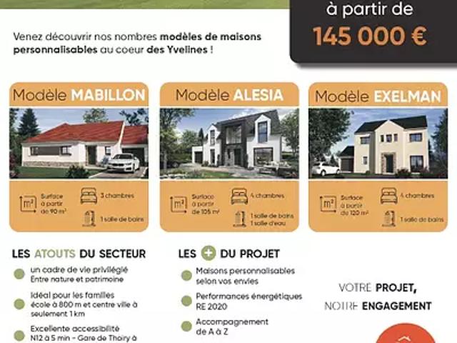 Thoiry 78770 Programme neuf terrain neuf à vendre