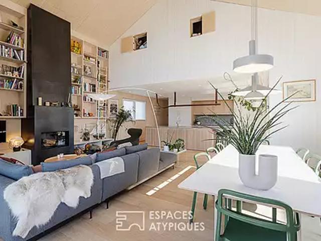 Thonon les Bains 74200 Achat / Vente maison 9 pièces t9 au dernier étage terrasse