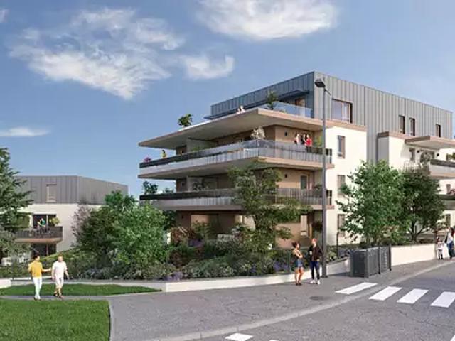 Thonon les Bains 74200 Programme neuf appartement neuf à vendre t2 LMNP