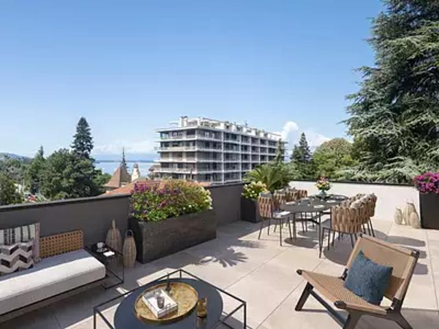 Thonon les Bains 74200 Programme neuf appartement neuf à vendre t5 BBC Pinel