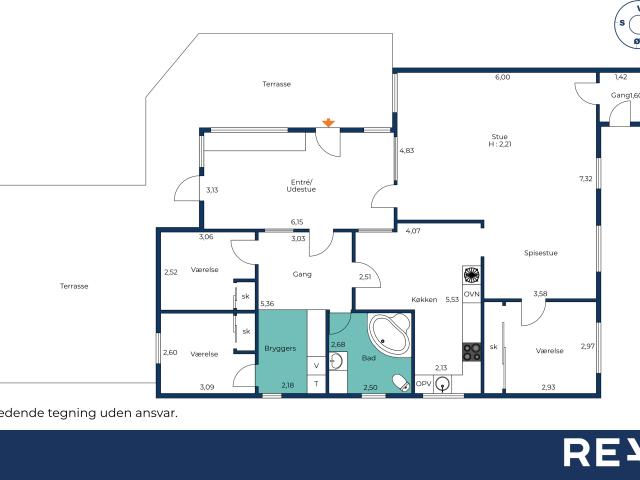 487 3 Thorsvej 21 1 plans villa i Gudekvarteret med god lukket have RealMæglerne