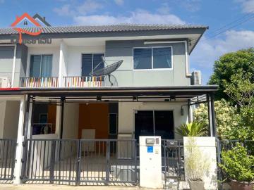 #ทาวน์โฮม หลังริม บ้านสวย พร้อมเข้าอยู่ ของแถมแบบจุกๆ #พฤกษานารา99 #สามเรือน #อยุธยา คลังบ้าน.com