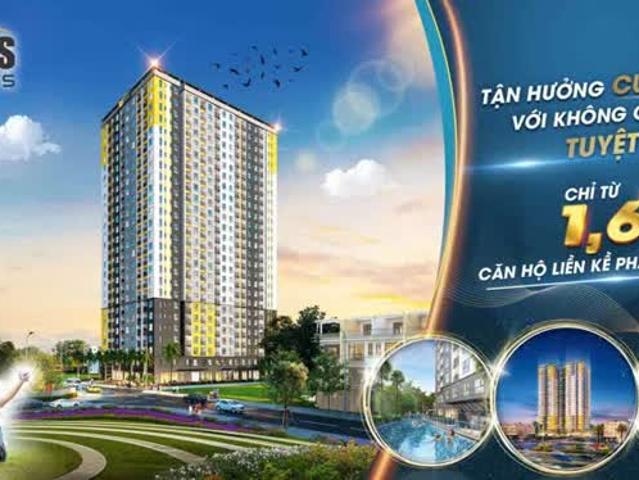 Thanh toán từ 10% ~ 160tr sở hữu ngay căn hộ Bcons Polaris tại góc ngã tư Lê Trọng Tấn Ql1A
