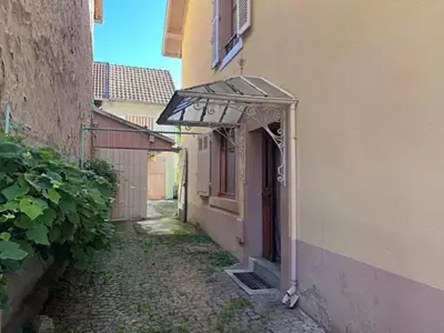 Thann 68800 Achat / Vente maison 5 pièces t5 jardin cave