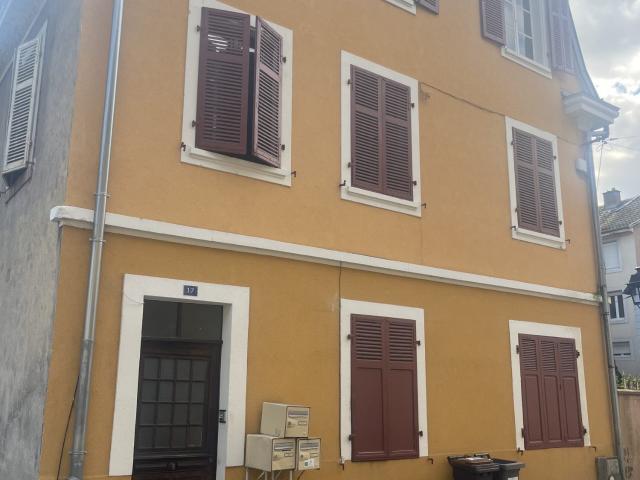 Thann Vente Appartement 68