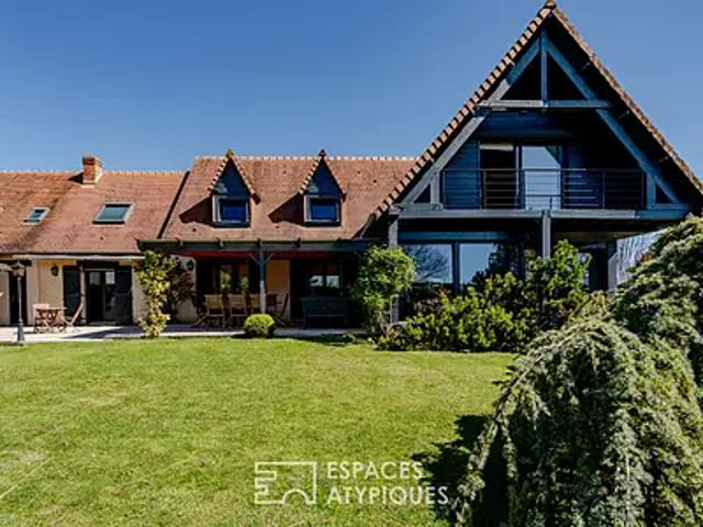 Thaon 14610 Achat / Vente maison 12 pièces t12 au dernier étage piscine