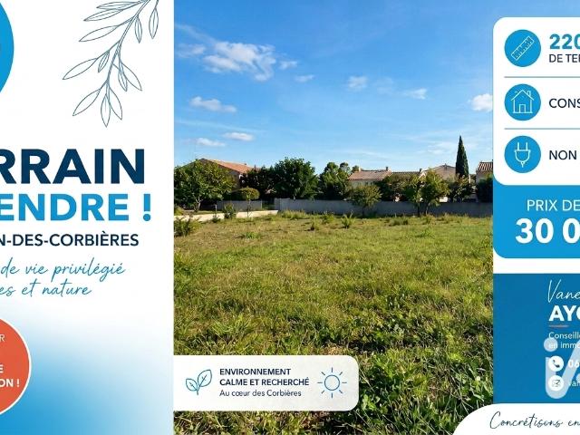 Thézan des Corbières Vente Terrain 11