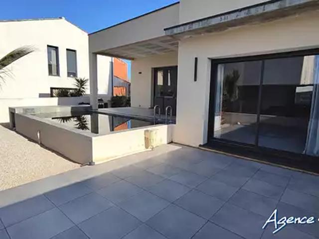 Thézan lès Béziers 34490 Achat / Vente maison 4 pièces t4 piscine parking
