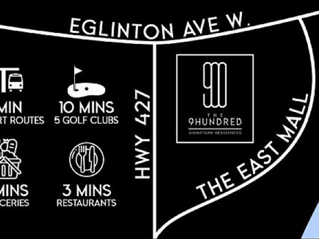 The 9hundred Condos Vip Sale, The East Mall/eglinton