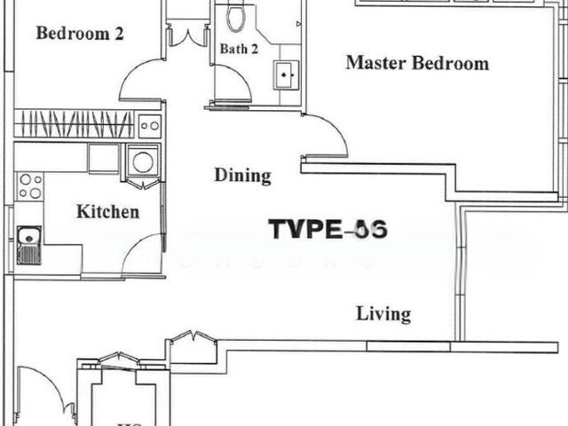The Cathay Residence D9, Apartment