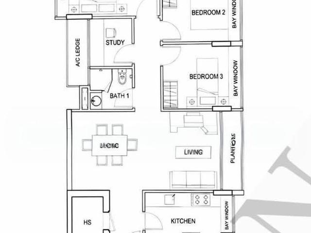 The Adara D15, Apartment