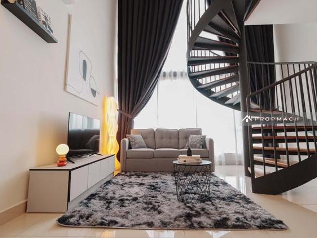 The Apple Melaka City Freehold duplex unit fully furnish for sale