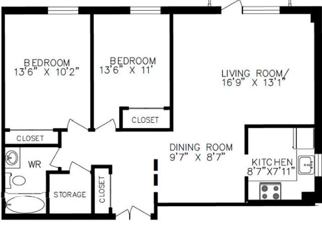 The Ascot 2 Bedroom Apartment for Rent at 2710 Saratoga Pl, Ottawa, ON K1T 1Z2 Blossom Park