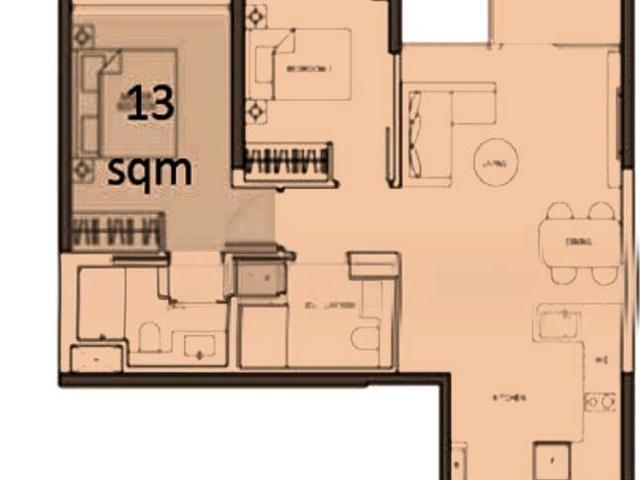 The Atelier D9, Apartment