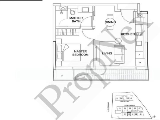 The Boutiq D9, Apartment