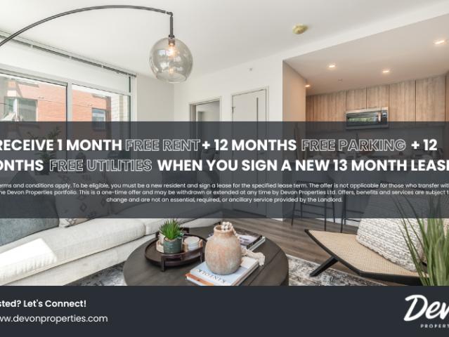 The Beacon at 1400 Quadra 1 Bedroom [object Promise] for Rent